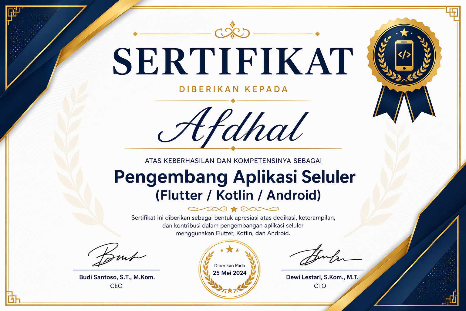 Mobile App Developer