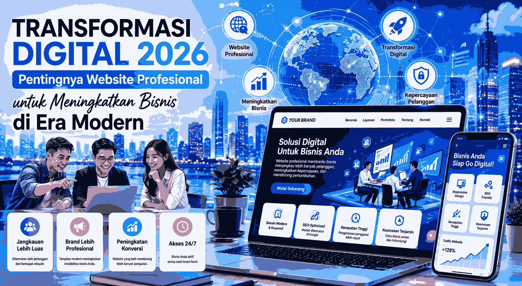 Pentingnya Website Profesional untuk Meningkatkan Bisnis di Era Modern